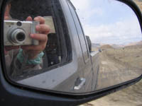 Convoy heading into the Mussentuchit area