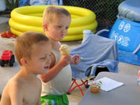 Bradley's birthday party