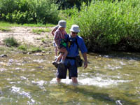 Crossing Fish Creek